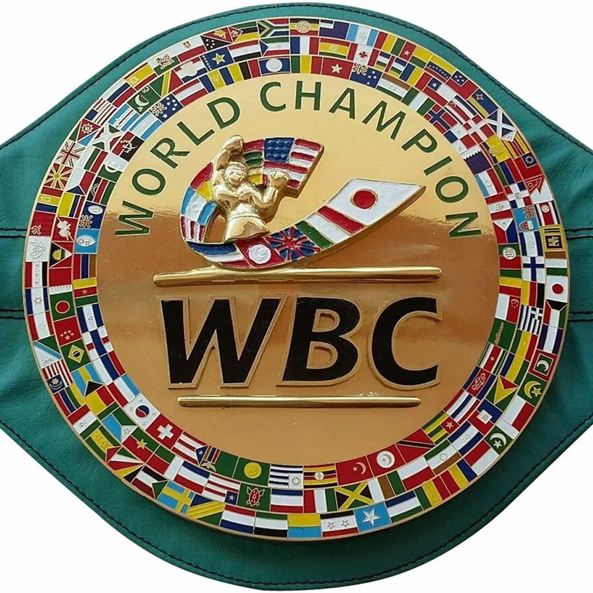 Authentic WBC WBA WBO IBF IBO Championship Boxing Belts - Size 5 for Adults - Premium Quality Replica - Perfect for Boxing Fans, Collectors, and Sports Memorabilia Display