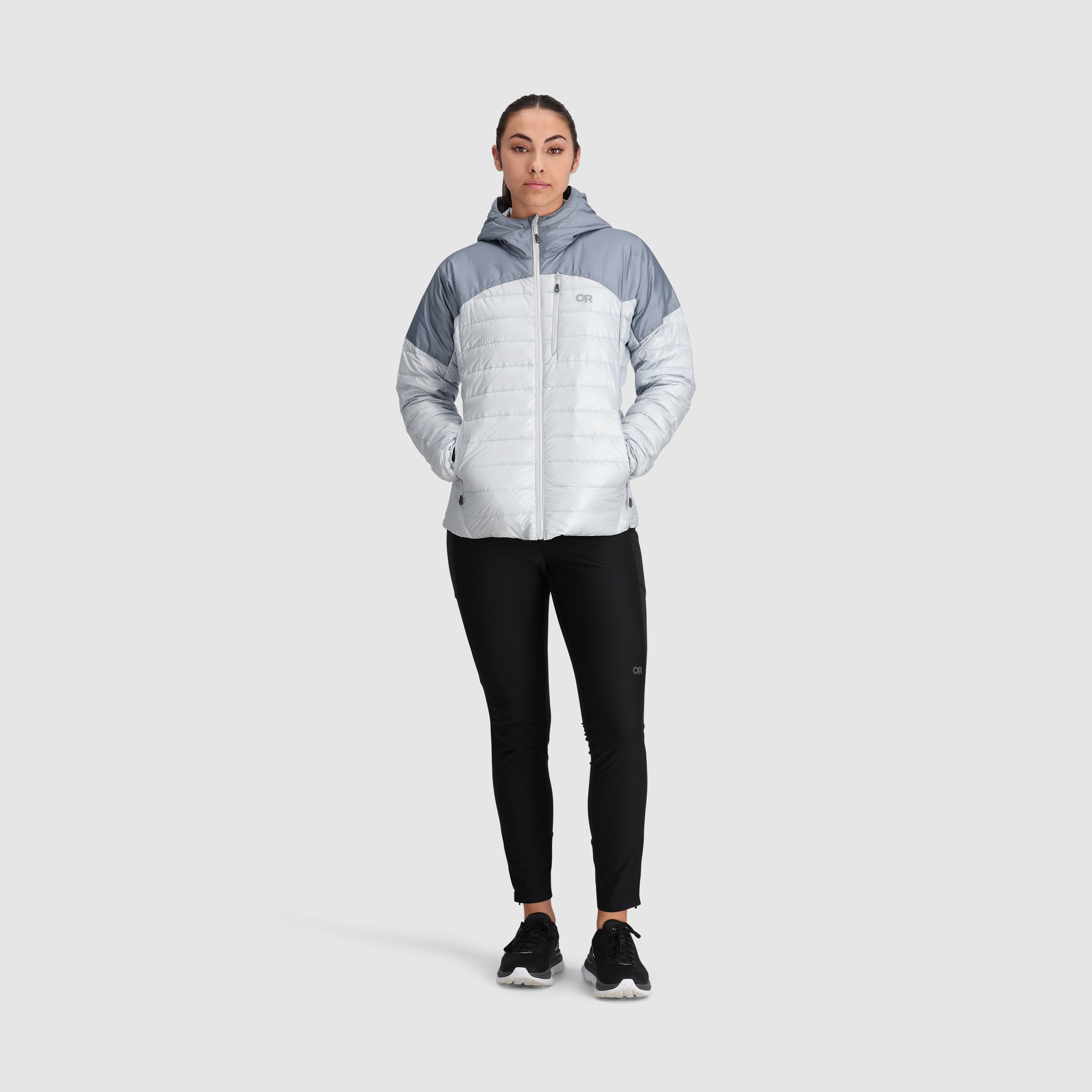 Women's Lightweight Helium Down Hooded Jacket - Warm Winter Coat for Hiking, Camping & Outdoor Activities