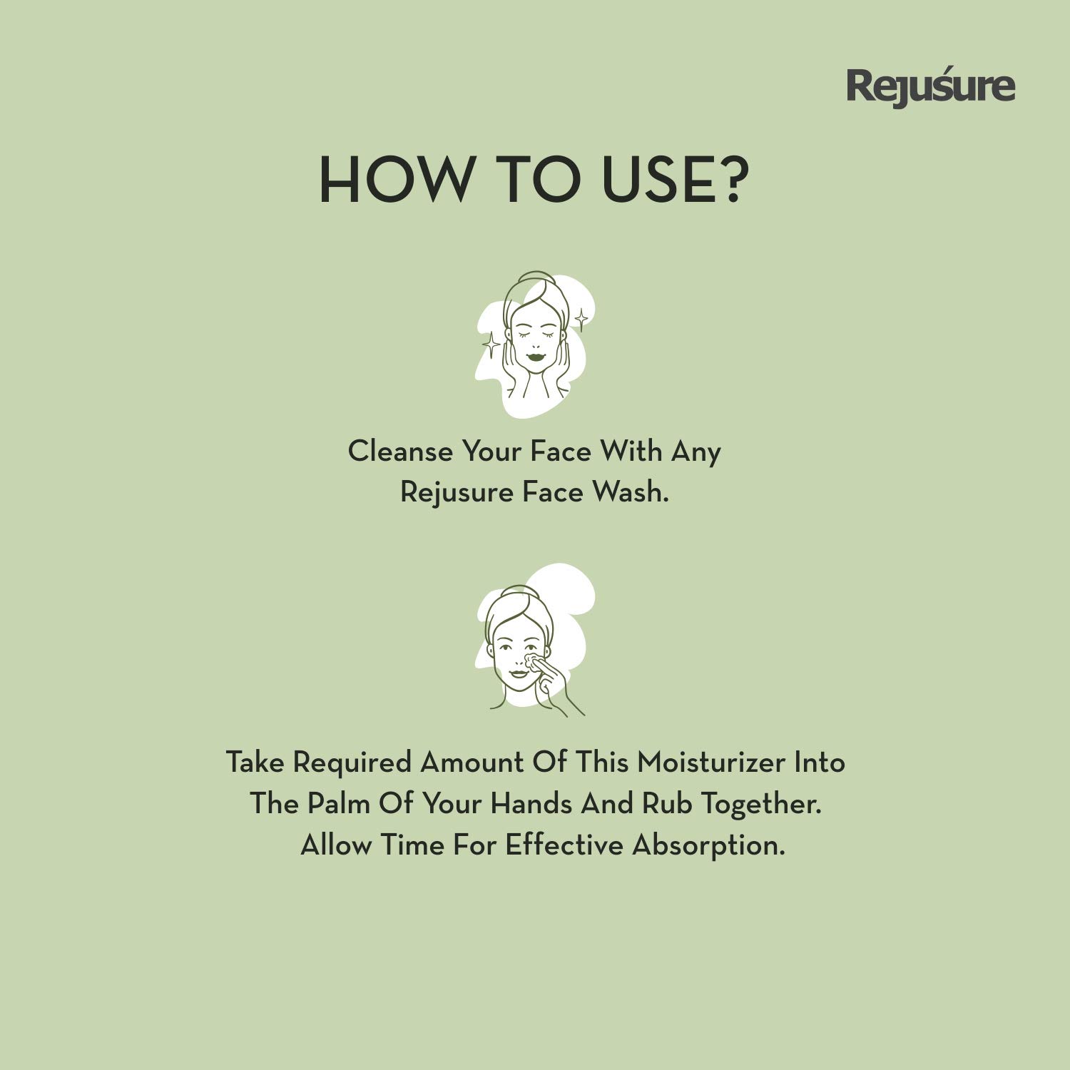 Rejusure AHA 0.5% + BHA 0.5% Facial Moisturizer for Acne Prone Skin - Oil Free Face Cream with Salicylic Acid & Glycolic Acid - Gentle Exfoliating Moisturizer for Women & Men - 50ml - Perfect for Daily Skincare Routine & Acne Treatment