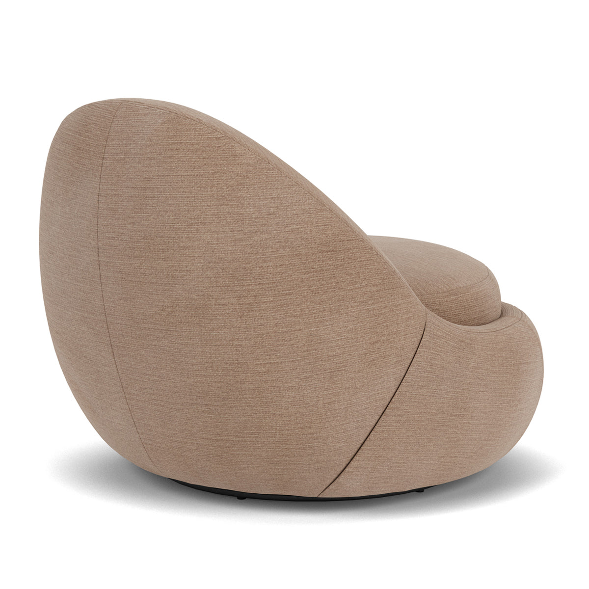 Babette Fabric Swivel Armchair - Modern Living Room Accent Chair with 360° Rotation | Perfect for Home Office, Lounge & Reading Nook