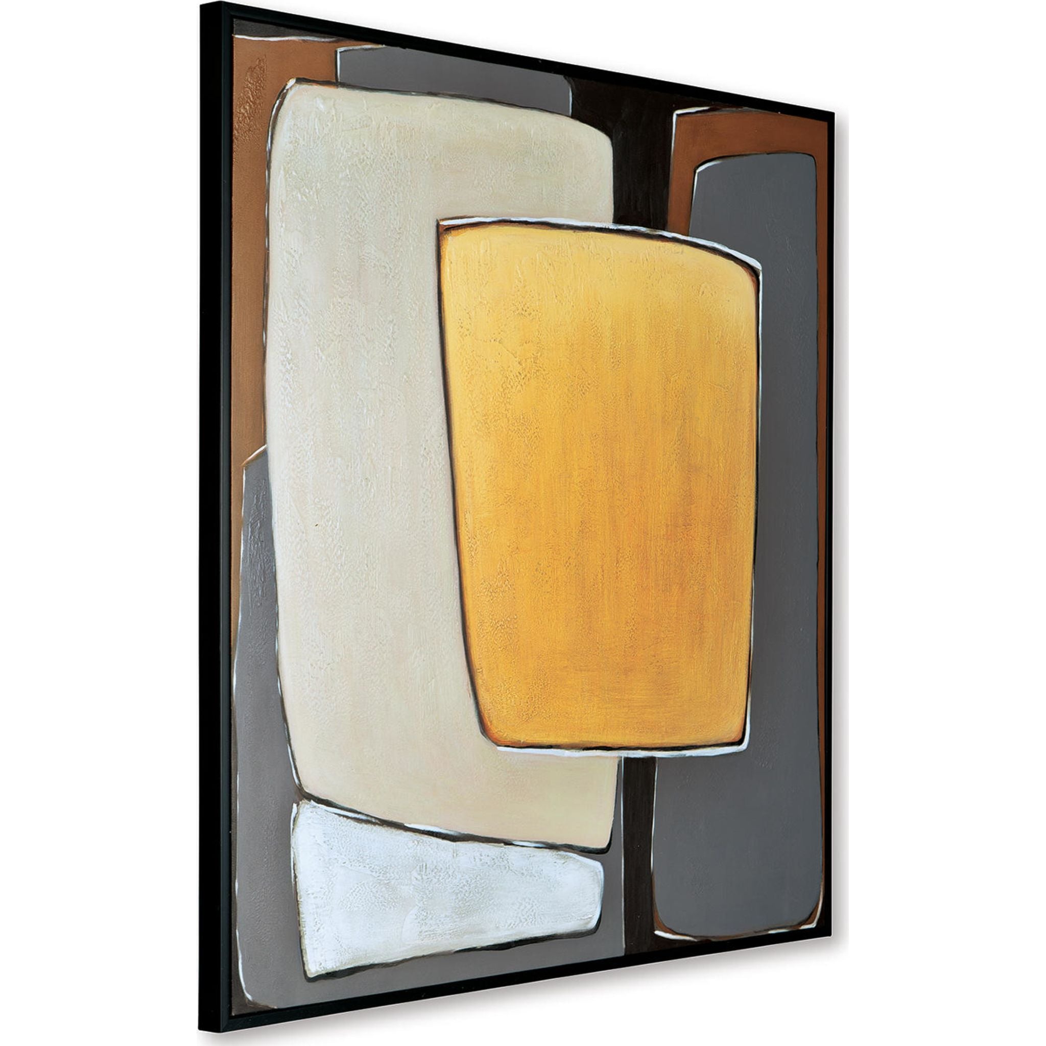 Actman Wall Art - 48x48 Inches Modern Canvas Painting for Living Room, Bedroom & Office Decor | Large Abstract Artwork for Home & Office Wall Decor