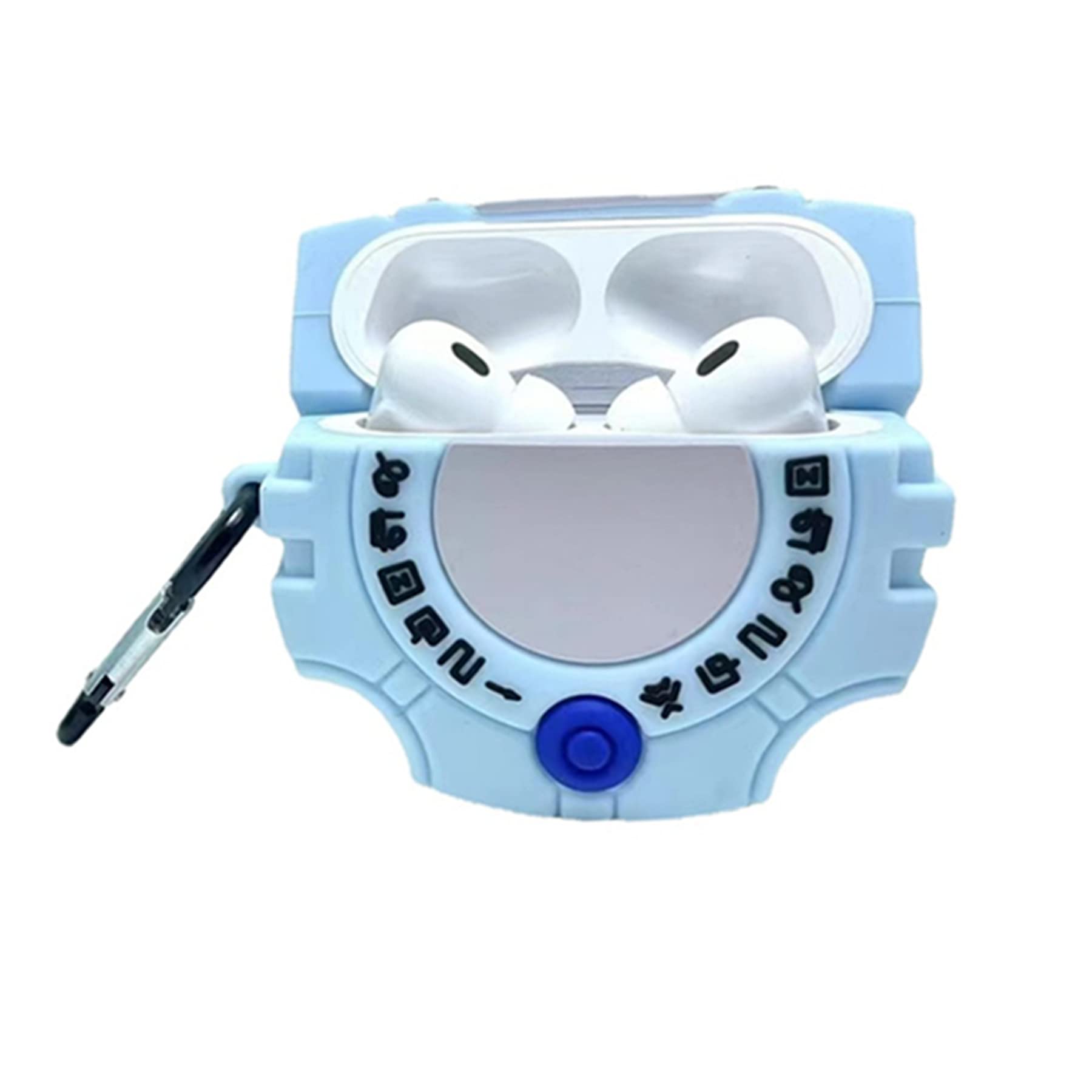 AirPods Pro 2 (2022) Case - 3D Cute Digimon Monster Digivice Silicone Cover | Soft Protective Shell for AirPods Pro 2 Charging Case | Perfect for Travel, Work & Daily Use