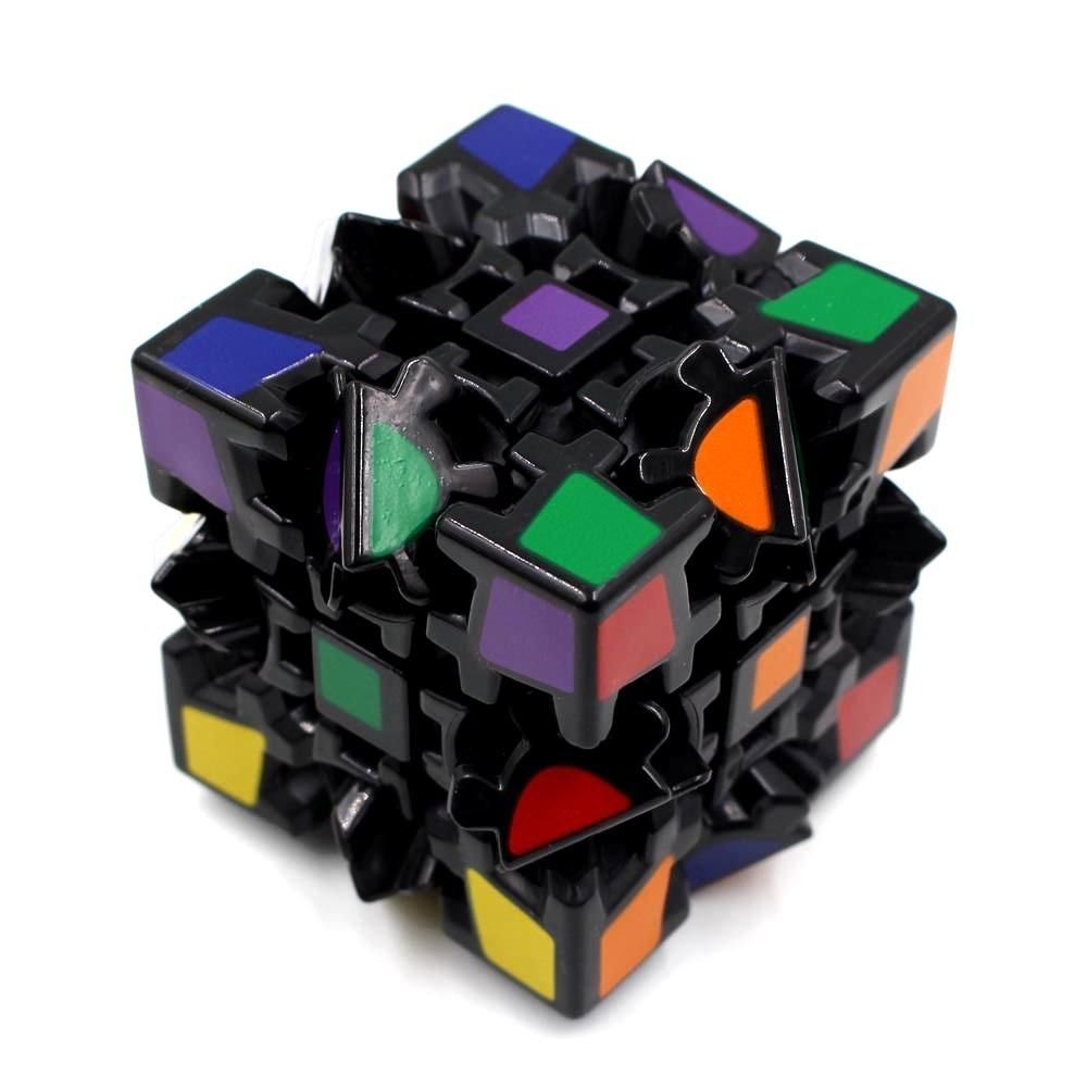 Kiditos 3x3 Stickerless Gear Cube - Speed Magic Cube Puzzle Toy for Kids & Adults - Brain Teaser & Stress Relief - Perfect for Office, Travel & Family Game Night