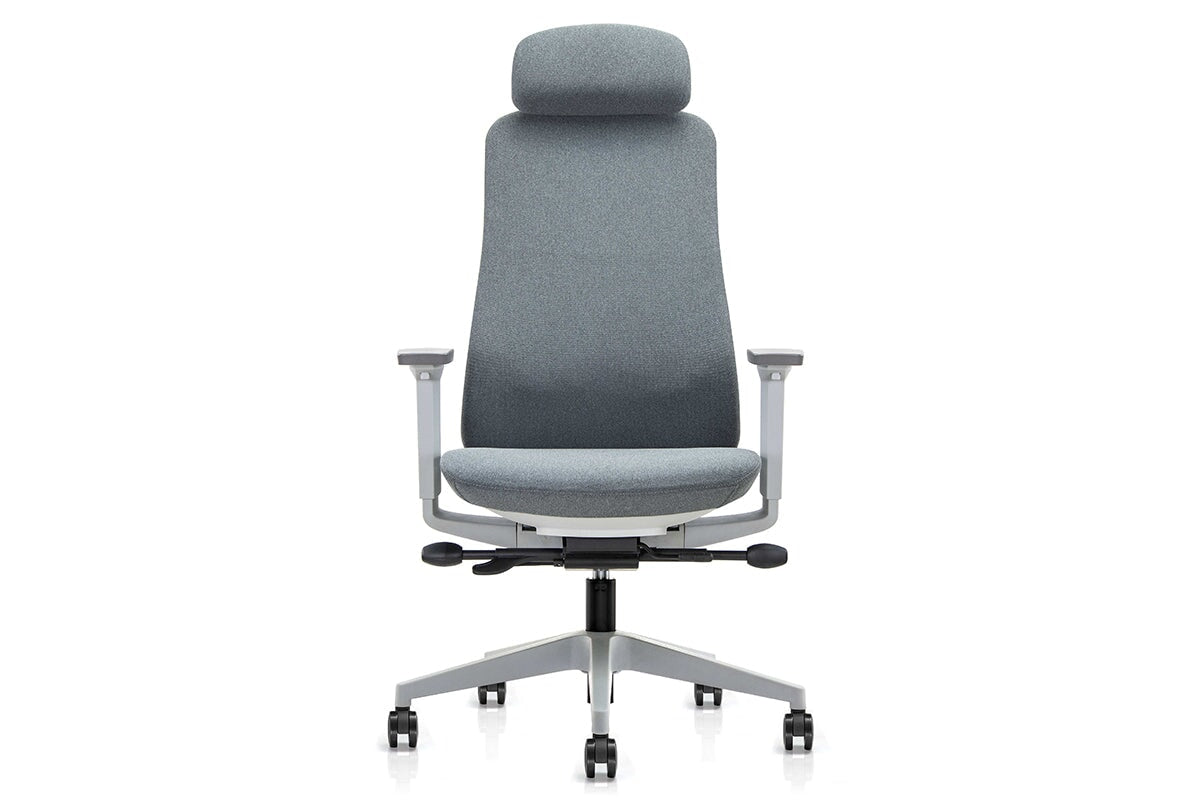 Premium Macaw Executive Fabric Chair - High Back Ergonomic Office Chair for Home & Business - Perfect for Long Hours of Comfortable Work or Study