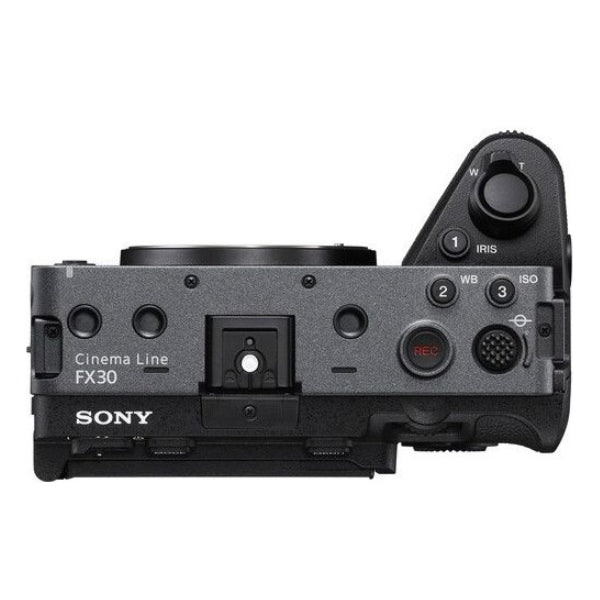 Sony FX30 Cinema Camera with XLR Handle - 4K Super 35mm Digital Video Camera for Filmmaking, Vlogging & Professional Content Creation