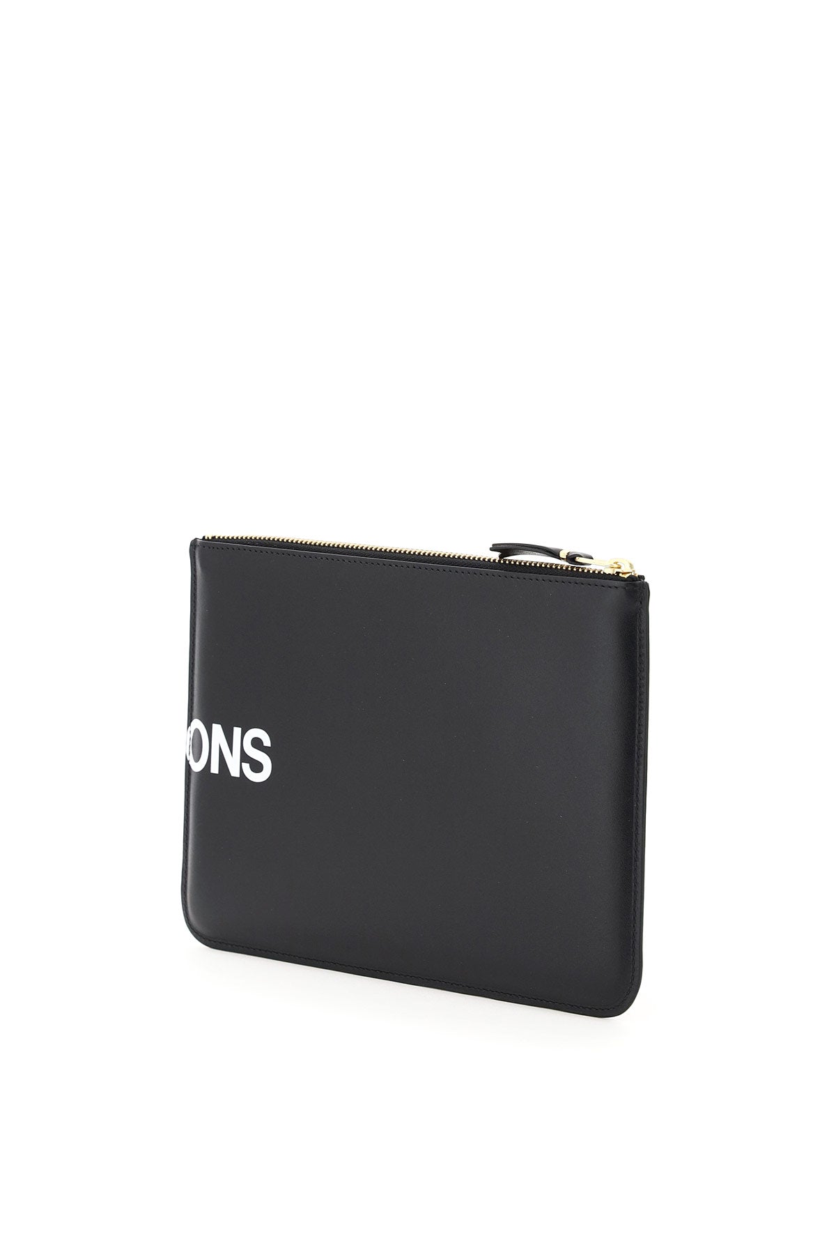 Comme des Garçons Genuine Leather Wallet Pouch with Logo - Stylish & Durable for Everyday Use, Travel & Gifts
