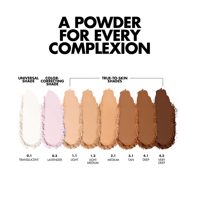 Mini HD Skin Perfecting Pressed Powder - 1.1 Light (4.5g) | Oil Control & Matte Finish for Flawless Makeup All Day | Perfect for Daily Use & On-the-Go Touch Ups