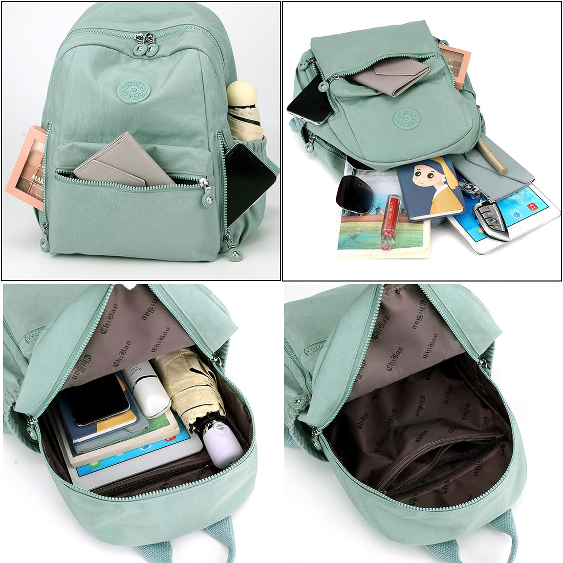 Stylish Women's Mini Backpack Purse - Collsants Small Casual Daypack for Everyday Use (Grey) | Perfect for Travel, Work & Shopping