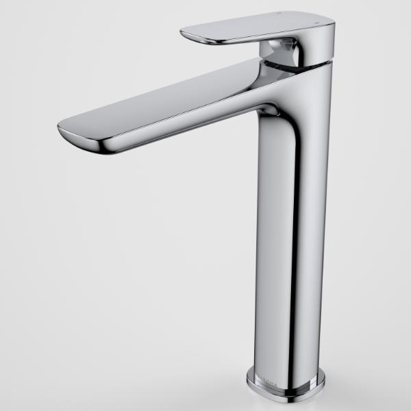 Caroma Contura II Modern Chrome Tower Basin Mixer - Sleek Bathroom Faucet for Vanity Sinks & Powder Rooms