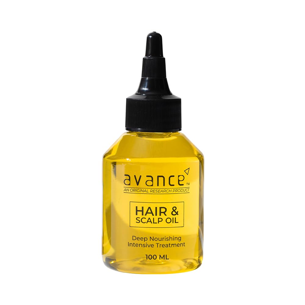 Advanced Hair Oil for Healthy Hair Growth & Scalp Nourishment - Prevents Breakage & Damage - 100ml Bottle - Perfect for Daily Hair Care, Styling & Split End Treatment