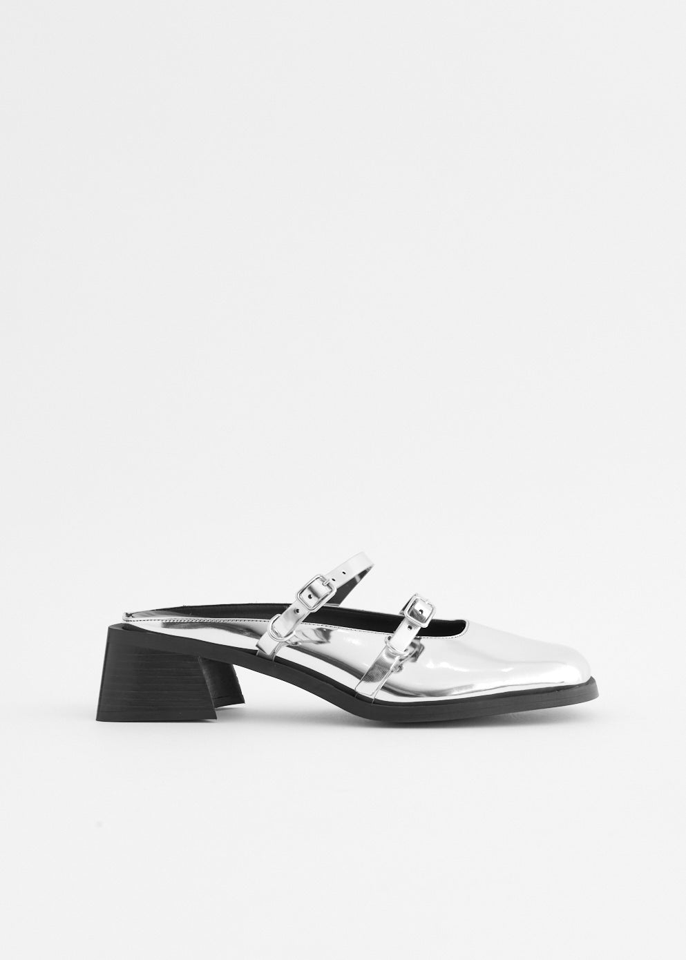 Andie Mules - Women's Silver Slip-On Shoes for Comfort & Style | Perfect for Casual Outings, Beach Walks & Summer Fashion