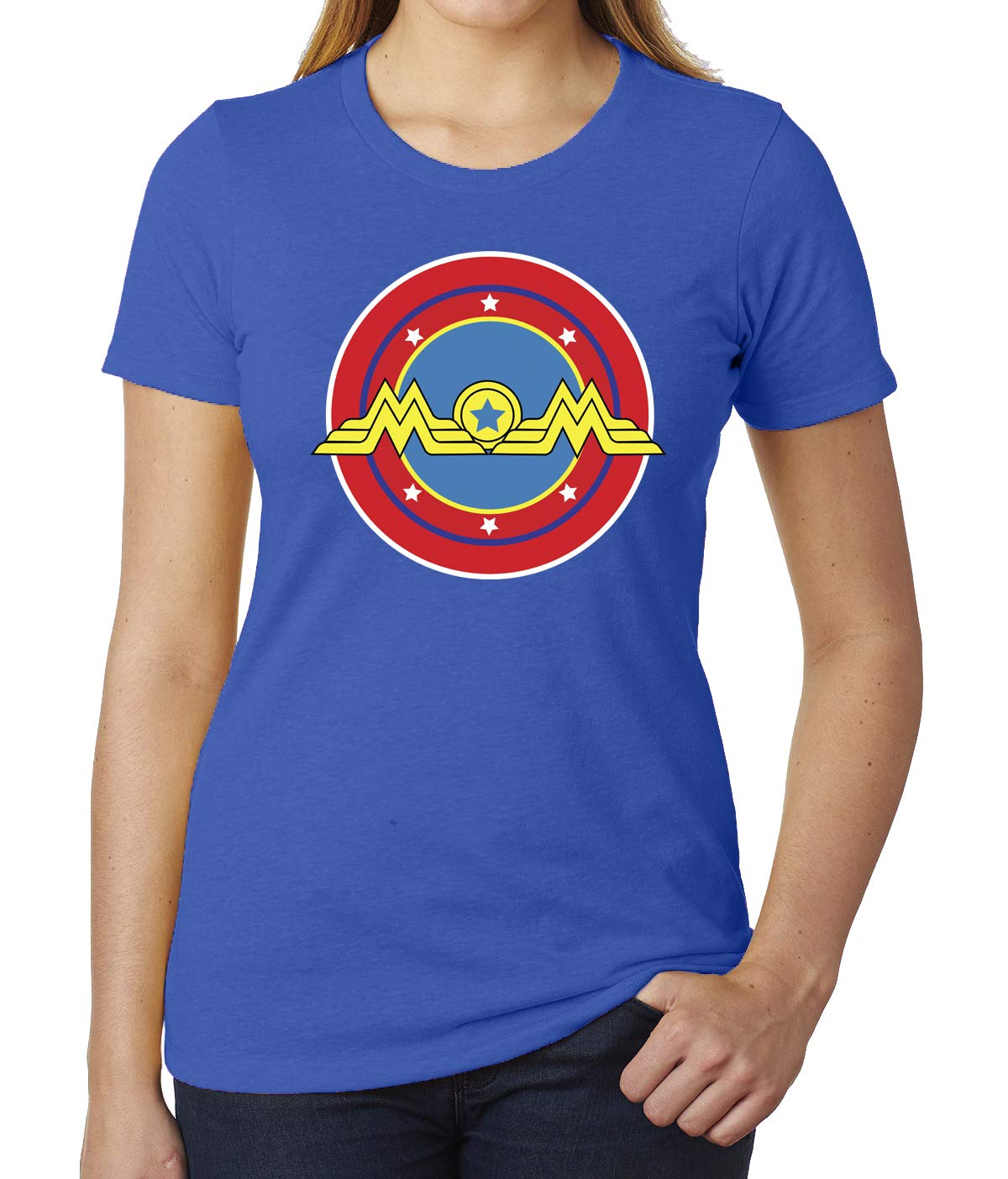 Funny Wonder Mom Graphic T-Shirt - Cute Mother's Day Gift & Casual Wear for Women - Perfect for Mother's Day, Birthday & Everyday Outfits