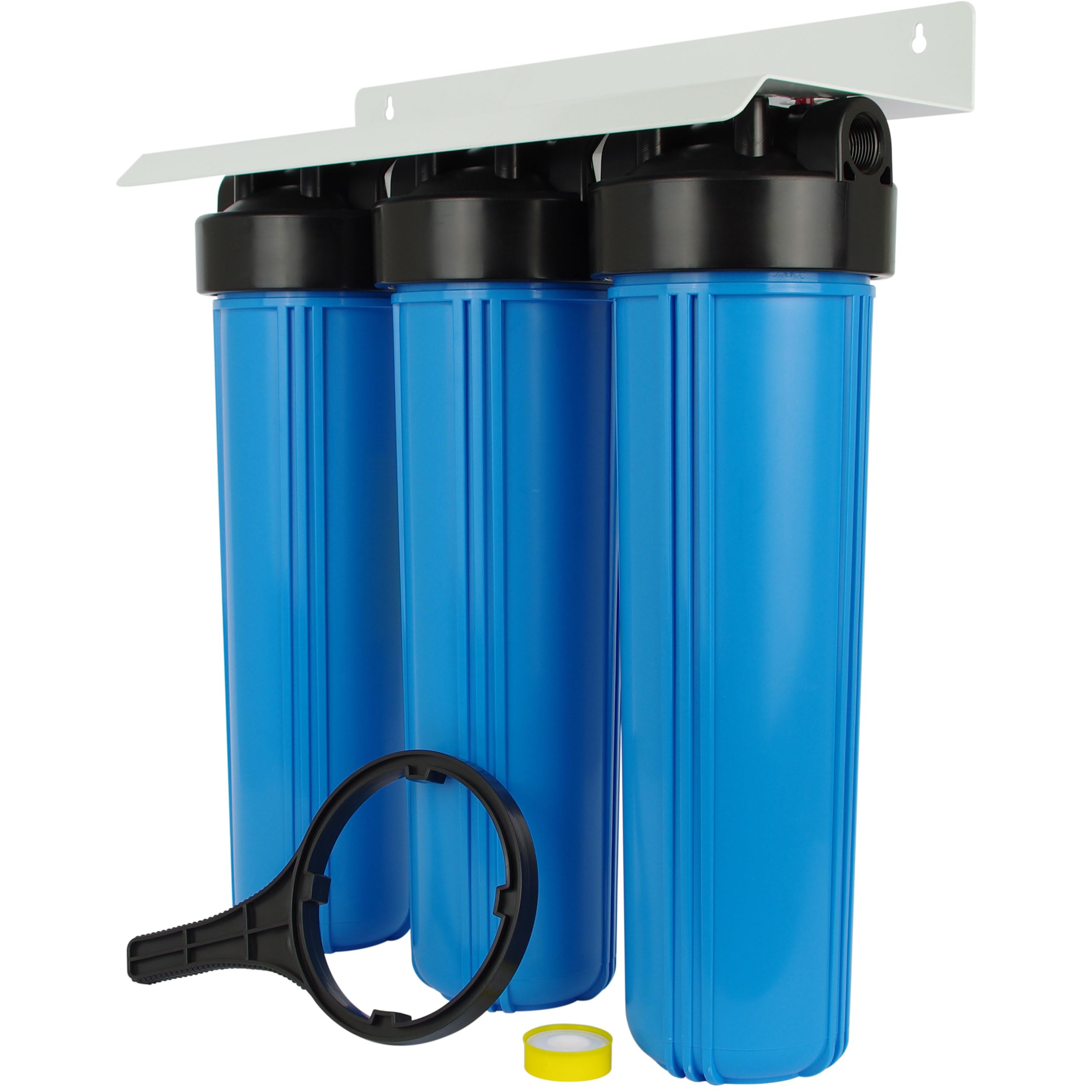 SpiroPure BBFS-222 Triple Stage Water Filter Housing Replacement - 4.5x20