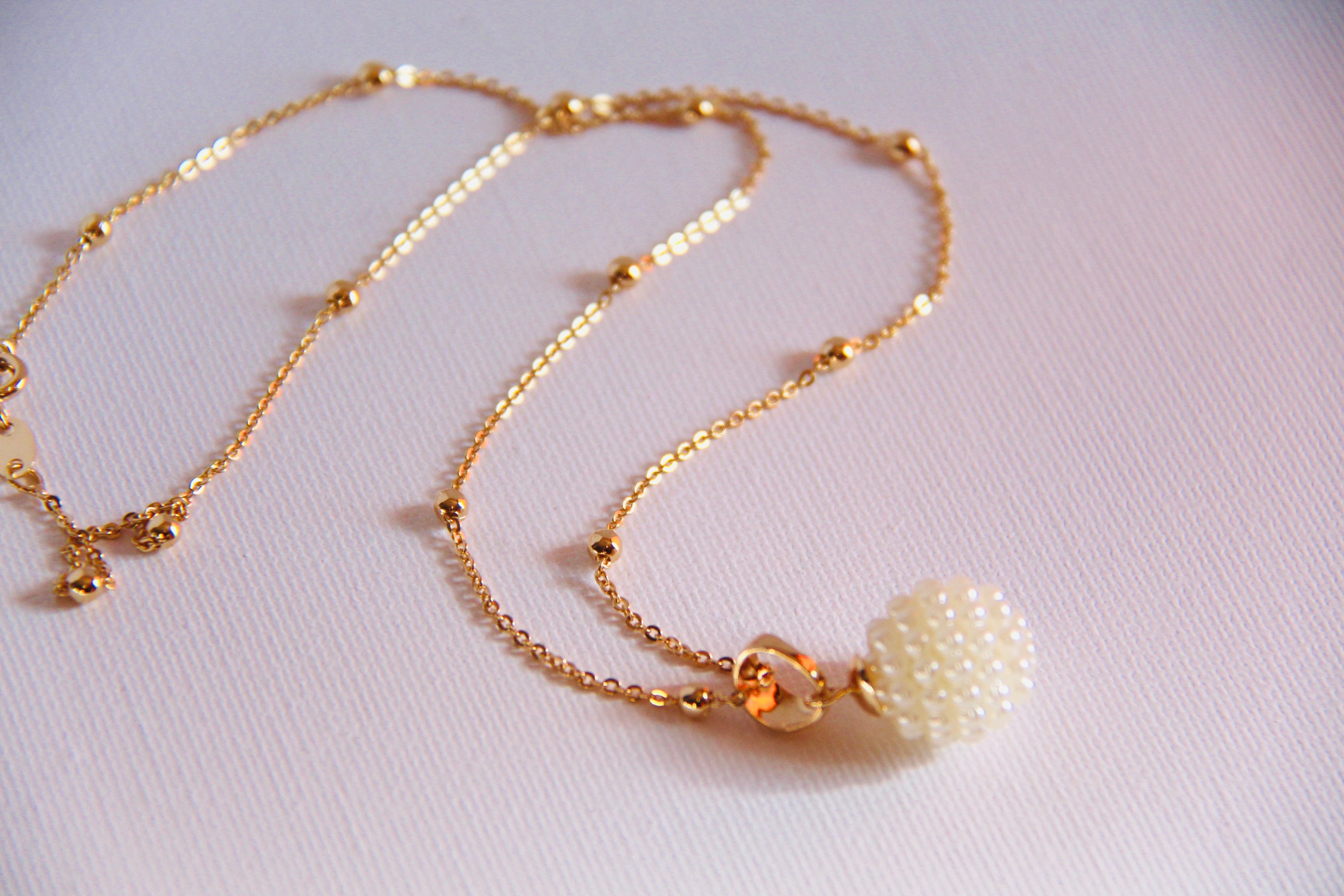 Elegant 14K Gold Filled Pearl Pendant Necklace for Women - Perfect for Weddings, Anniversaries & Special Occasions
