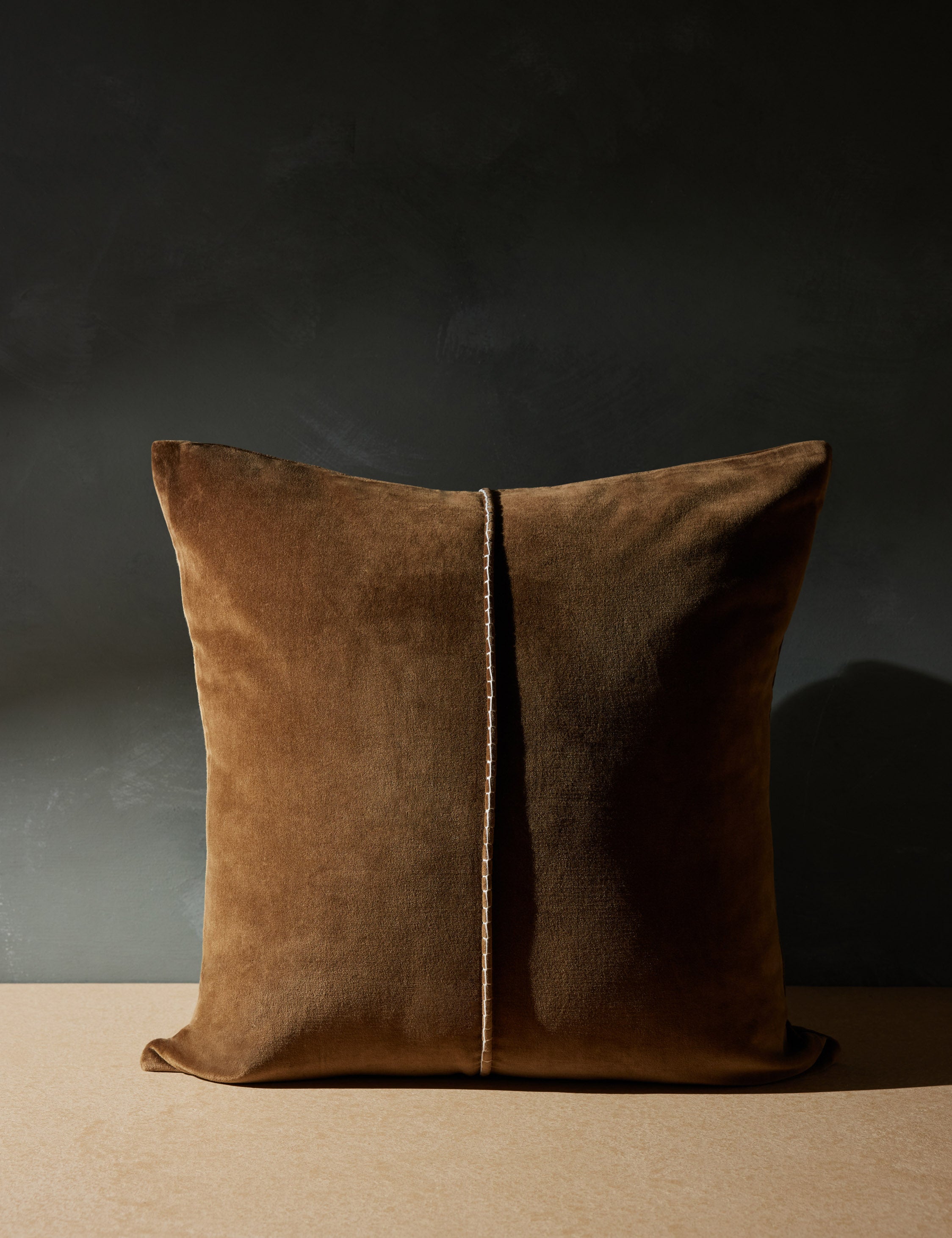 Luxury Velvet Pillow for Sofa & Bed - Soft Caddie Pillow for Home Decor, Living Room, Bedroom - Perfect for Relaxing, Reading & Enhancing Comfort
