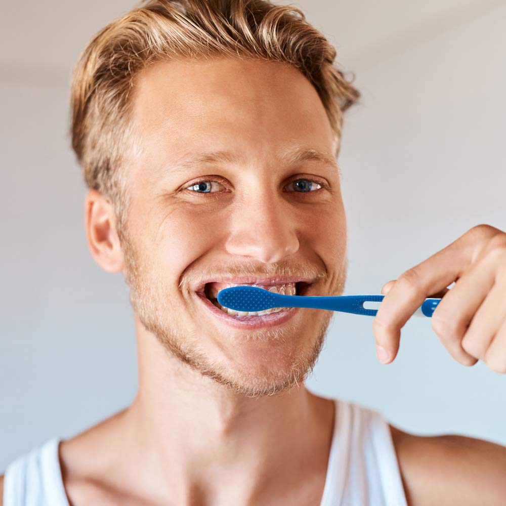 REACH Ultra Clean Soft Toothbrushes - Pack of 4 (15.2 Oz) | Gentle Bristles for Sensitive Teeth & Gums | Perfect for Travel, Home & Office Use