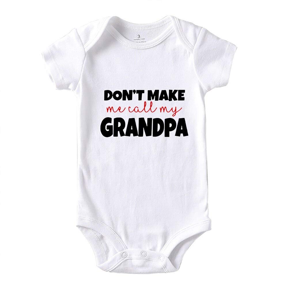 SHLRZY Baby Bodysuits - Unisex Infant Clothes for Playtime & Family Outings