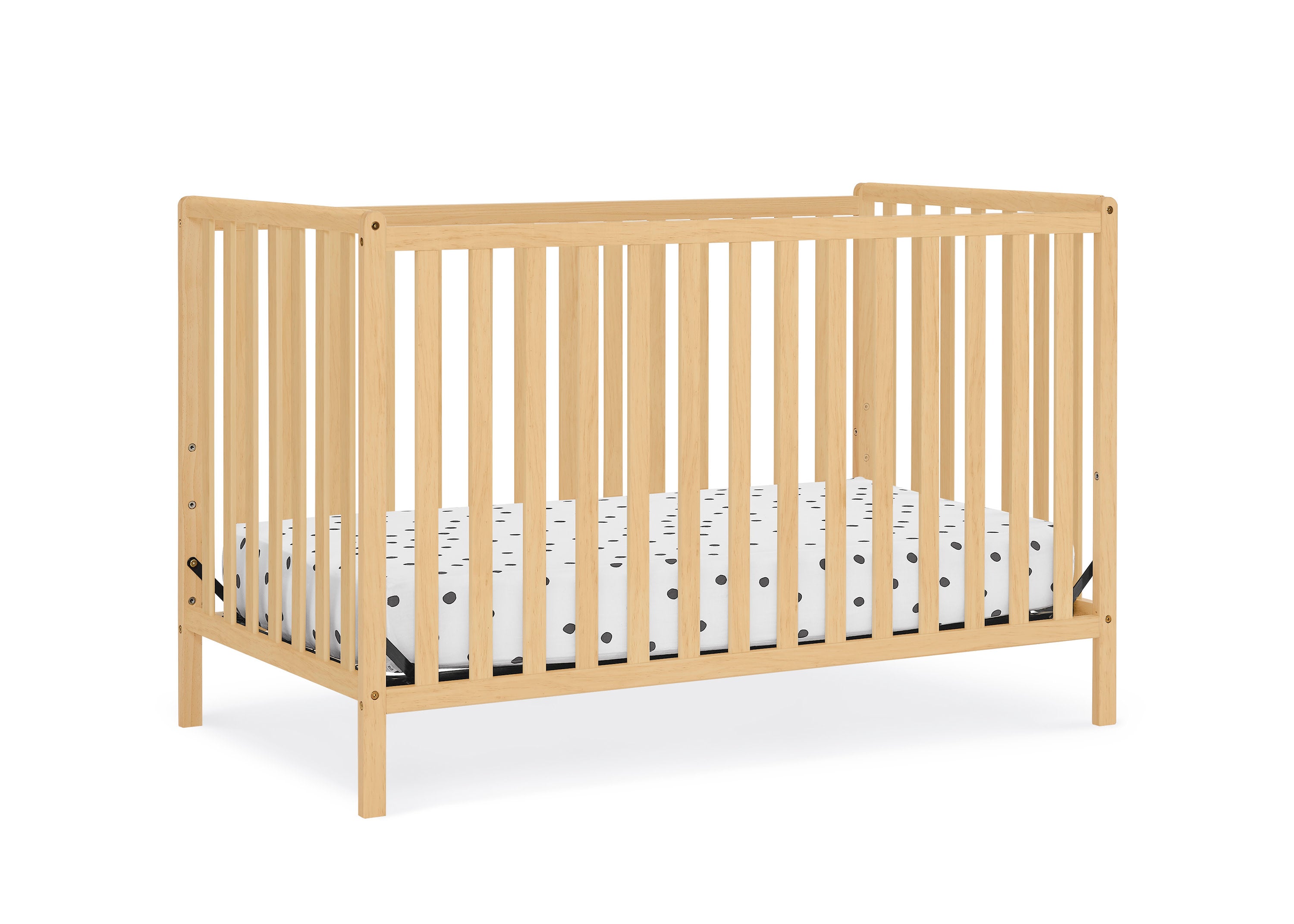 Heartland 4-in-1 Convertible Baby Crib - Toddler Bed, Daybed & Full-Size Bed - Safe Nursery Furniture for Newborn to Adult - Perfect for Baby Rooms, Daycare Centers & Guest Bedrooms