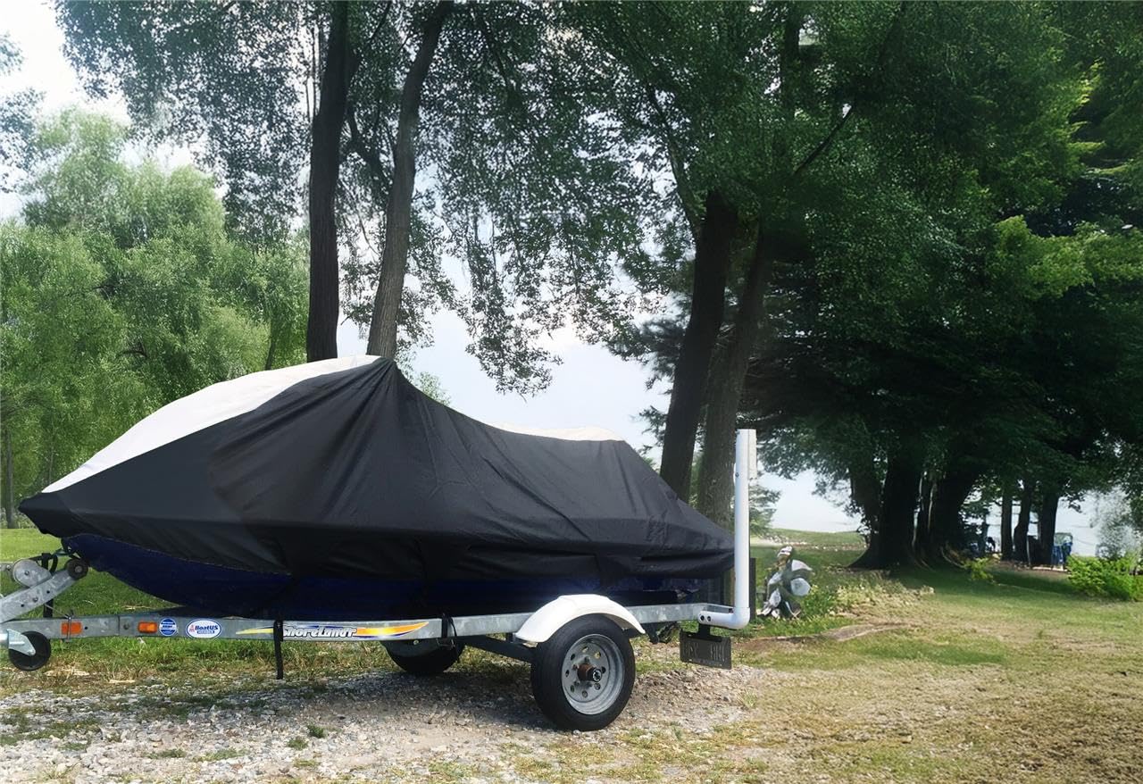 SBU Jet Ski Cover for Polaris Virage 2000-2004 - Waterproof PWC Cover with UV Protection - Fits Personal Watercraft & Jetski - Perfect for Outdoor Storage & Winter Protection