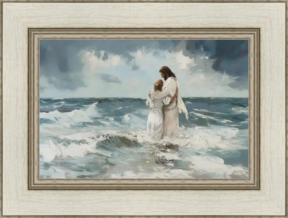 Be Still By Gabriel Heaton - Inspirational Christian Wall Art Decor for Home, Office & Church - Perfect for Prayer Rooms, Bedrooms & Gifts