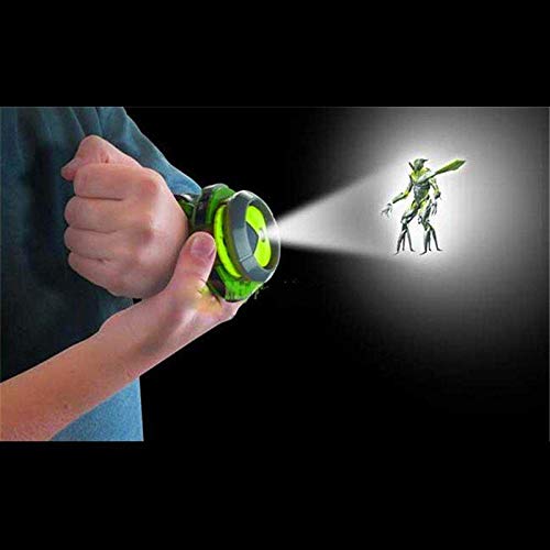 YOUTTOO Ben 10 Omnitrix Watch Toy - Kids Projector Watch with LED Lights | Perfect Christmas & Birthday Gift for Boys & Girls | Role Play, Cosplay & Superhero Pretend Play