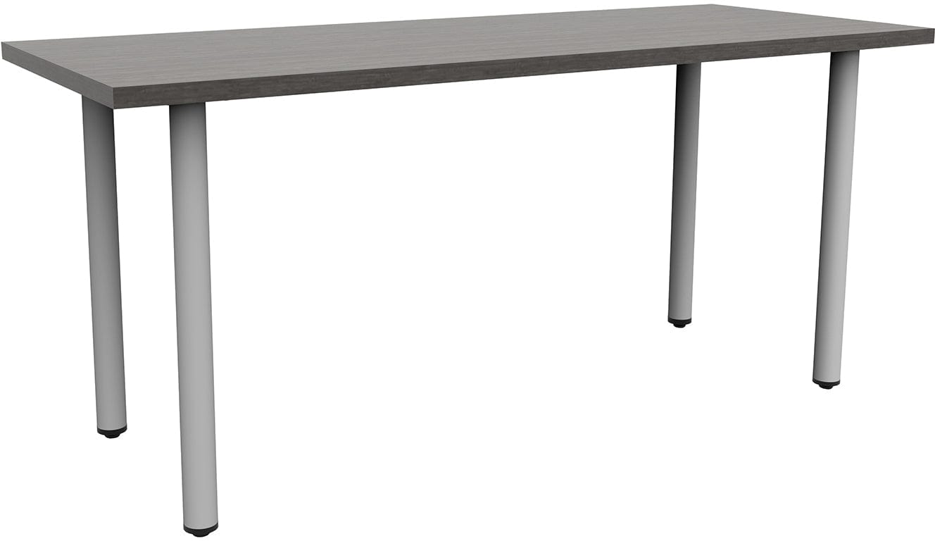 Safco JURNI 60 x 24 Inch Multi-Purpose Table with Post Leg and Glides - Heavy Duty Work Table for Office, Classroom, Conference Room, and Home Use [JN6024NFXPGL]