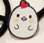 Eggshell chicken