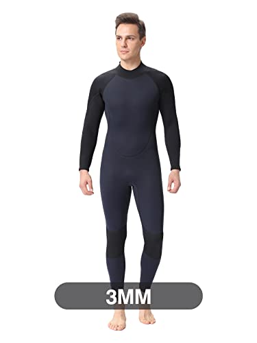 3mm black men fullsuit