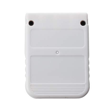 RUITROLIKER 1M Memory Card for PlayStation 1 PS1, PS2, PSX - Save Game Progress for Classic PlayStation Consoles - Perfect for Retro Gaming & Backup Storage
