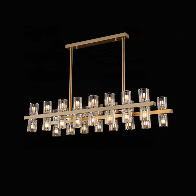 Akolia Crystal Chandelier - Elegant Lighting Fixture for Dining Room, Bedroom & Living Room | Modern Home Decor | Perfect for Weddings & Special Events