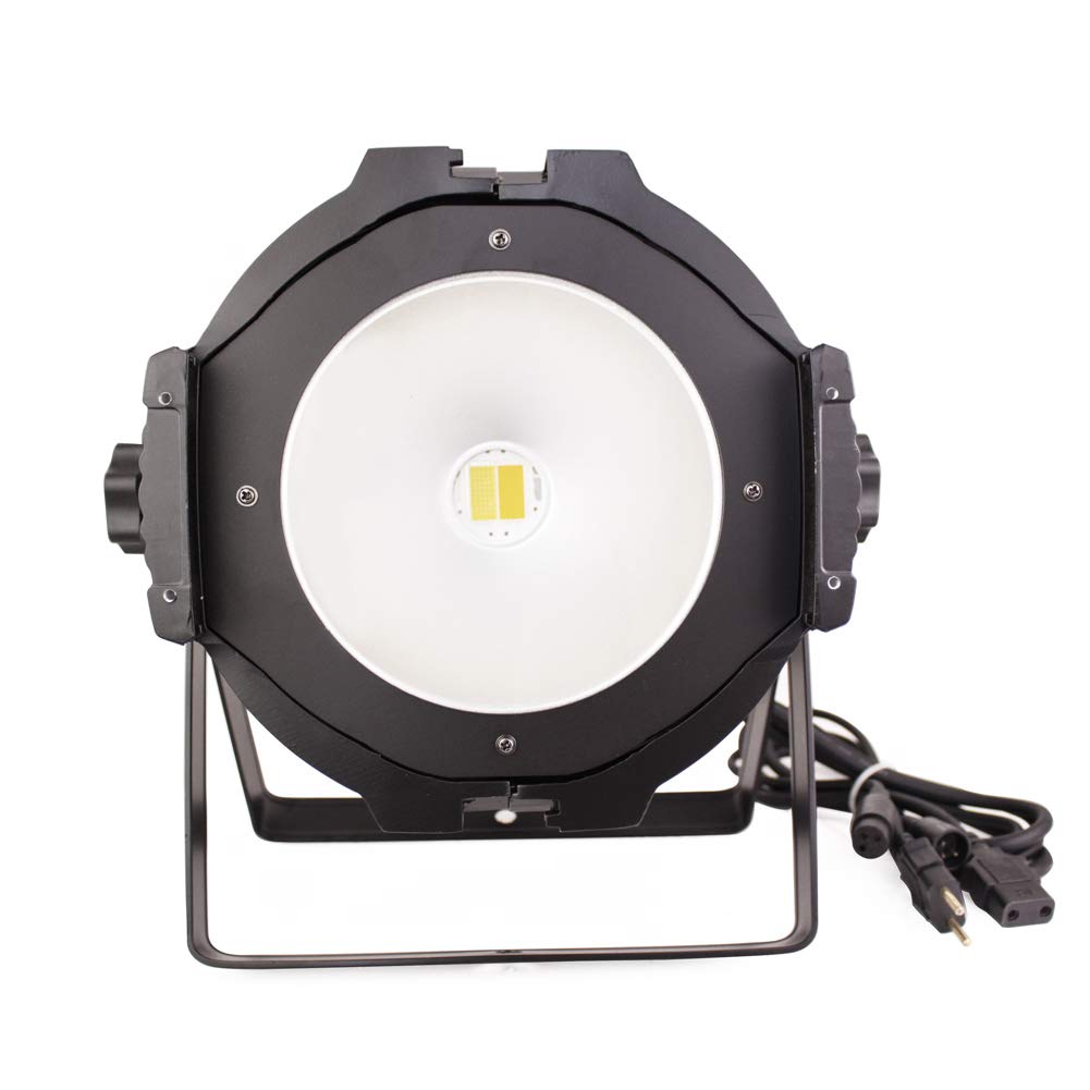 COB Par-1 LED Stage Light - Professional DJ Disco Ball Party Lighting for Church, Wedding, Home, Floor, Bands, Clubs & Indoor Events | Perfect for Stage Shows, Dance Floors & Nightclub Atmosphere