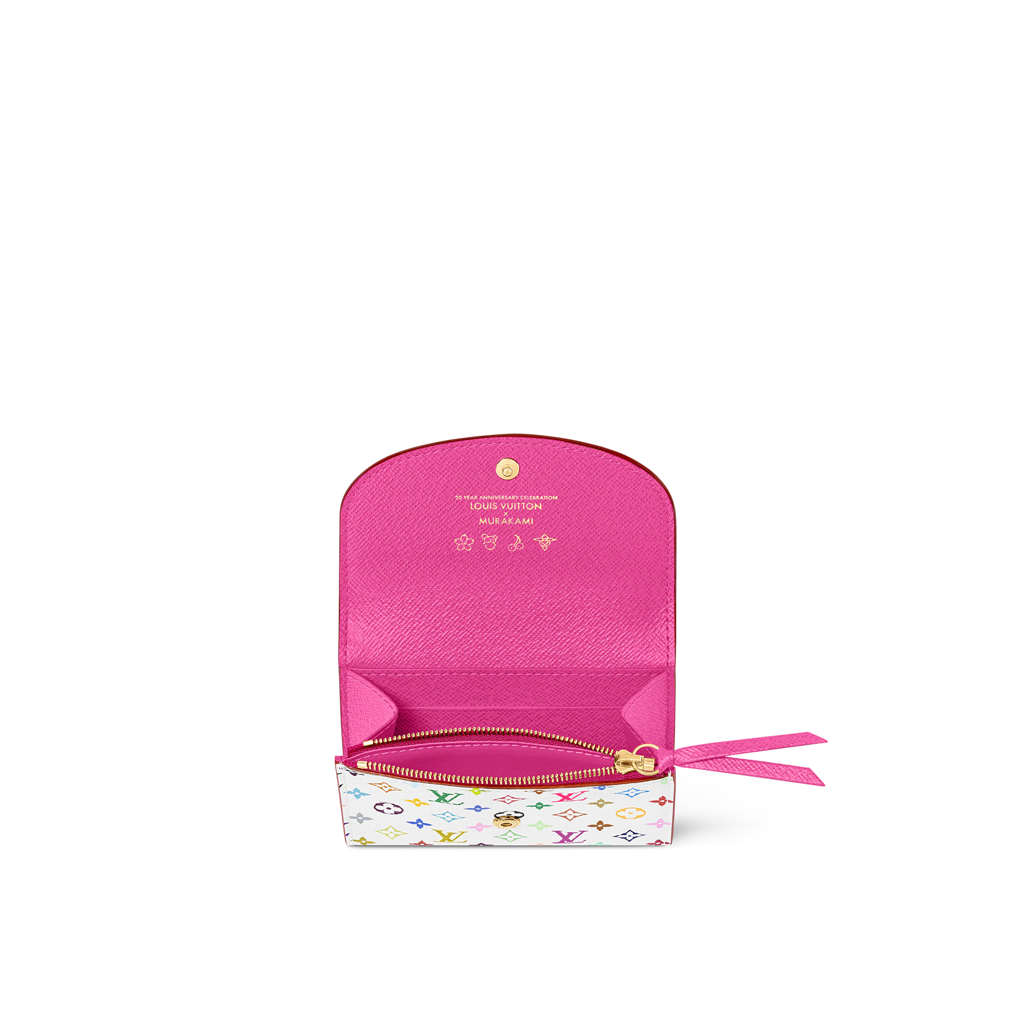 Louis Vuitton x Takashi Murakami Rosalie Coin Purse - Stylish Designer Wallet for Women | Perfect for Everyday Use, Travel & Special Occasions