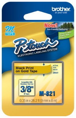 Brother PT-45 & PT45 Label Maker Tape - 3/8