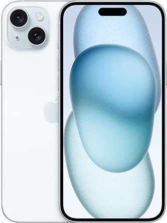 Refurbished iPhone 15 Plus 128GB - Certified Pre-Owned Smartphone with Face ID & Dual Camera | Perfect for Travel, Business & Everyday Use