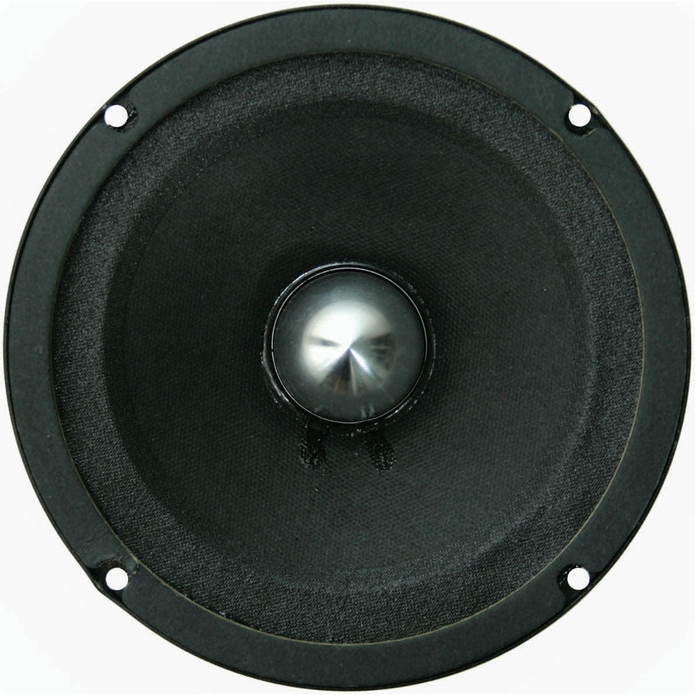 American Bass SQ6B 300W 6.5 Inch Single 8 Ohm Midrange Speaker - High Power Car Audio System Upgrade for Clear Midrange Sound in Vehicles & Boats