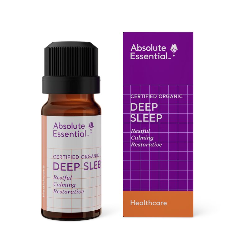 Absolute Essential Deep Sleep Oil 10ml - Natural Relaxation & Stress Relief for Better Sleep - Perfect for Nighttime Routine, Meditation & Insomnia Relief