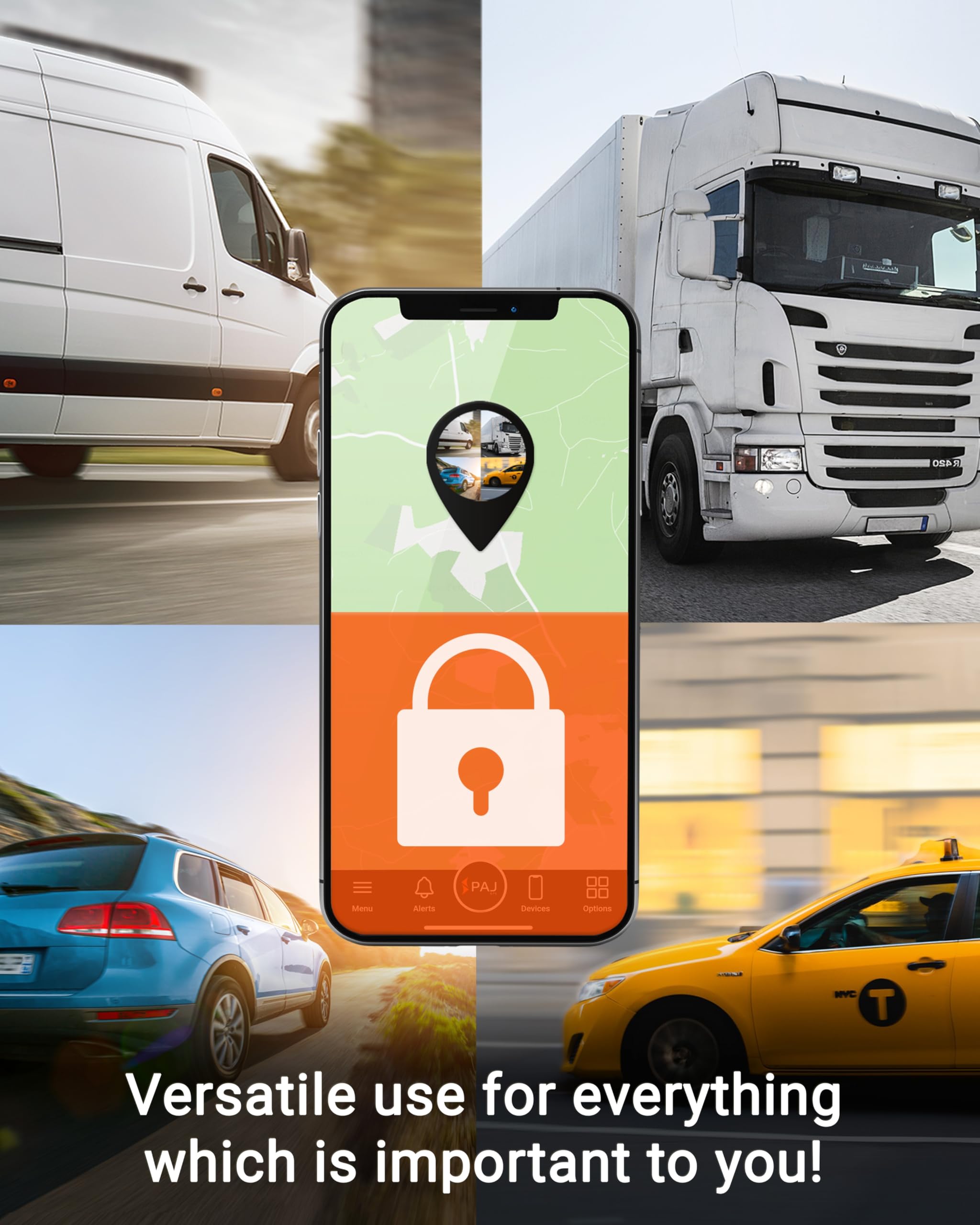 PAJ GPS OBD II Tracker - 4G LTE Real-Time Vehicle Tracking Device for Cars & Trucks with Speed Monitoring & Geo-Fence Alerts | OBD2 Plug Power | Perfect for Fleet Management, Teen Driver Safety & Anti-Theft Protection