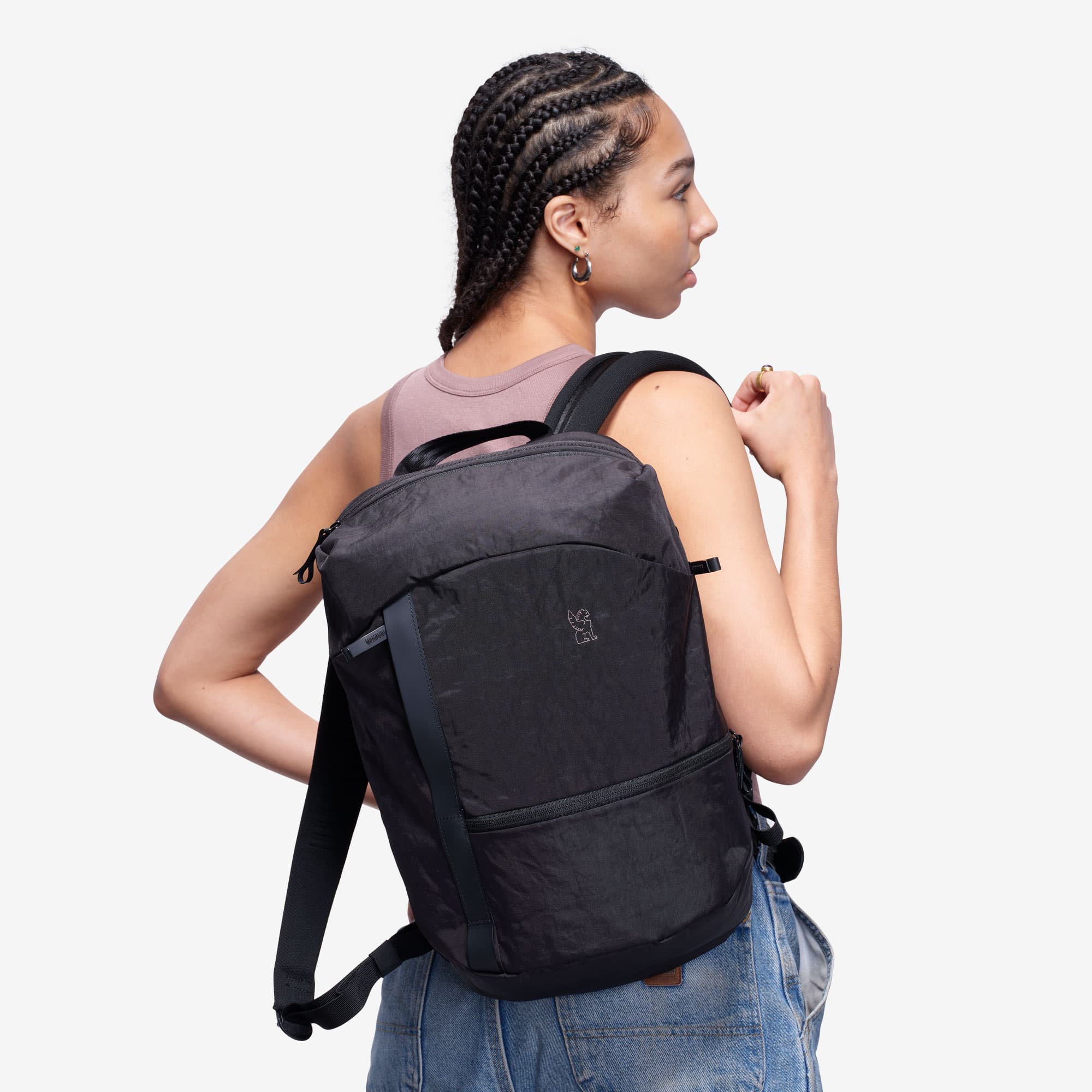 Camden 16L Backpack - Lightweight Water-Resistant Daypack for School, Travel & Hiking | Durable Laptop Backpack with USB Charging Port