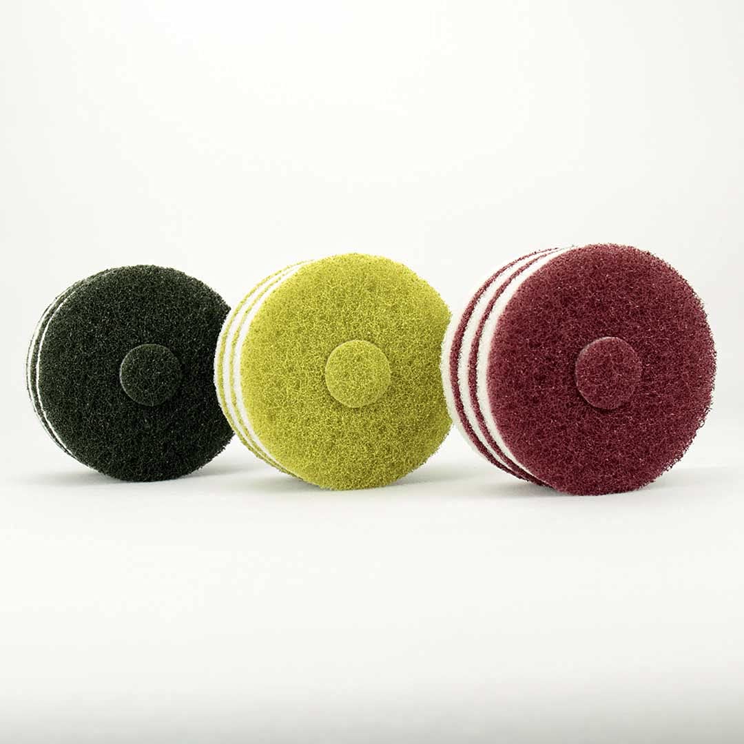 Kit Enceradora Pads 125 Solo Abrillantado - High-Quality Floor Polishing Pads for Hardwood & Tile Floors - Perfect for Home & Commercial Cleaning