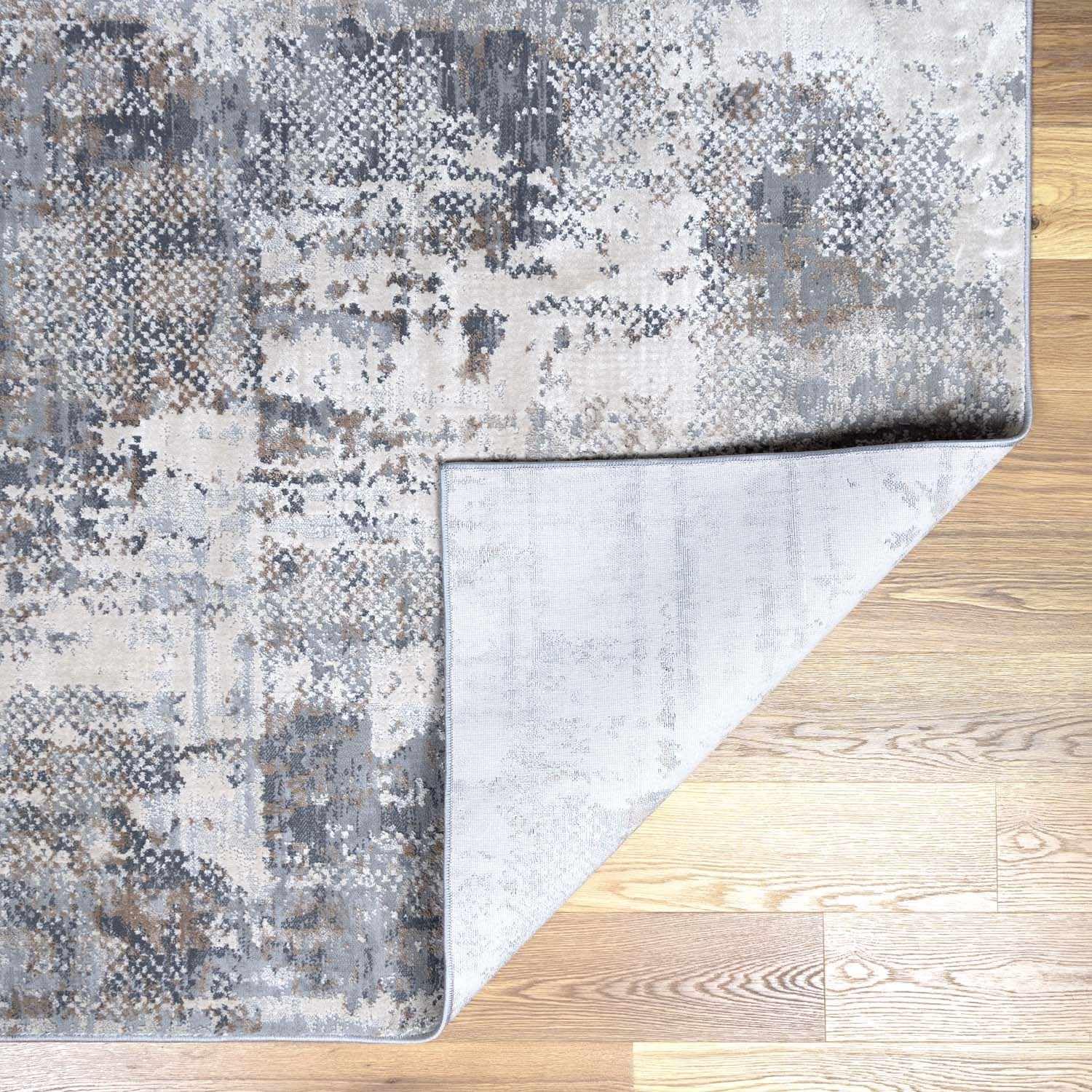 Hauteloom Ironwood Modern Gray Area Rug 5'3