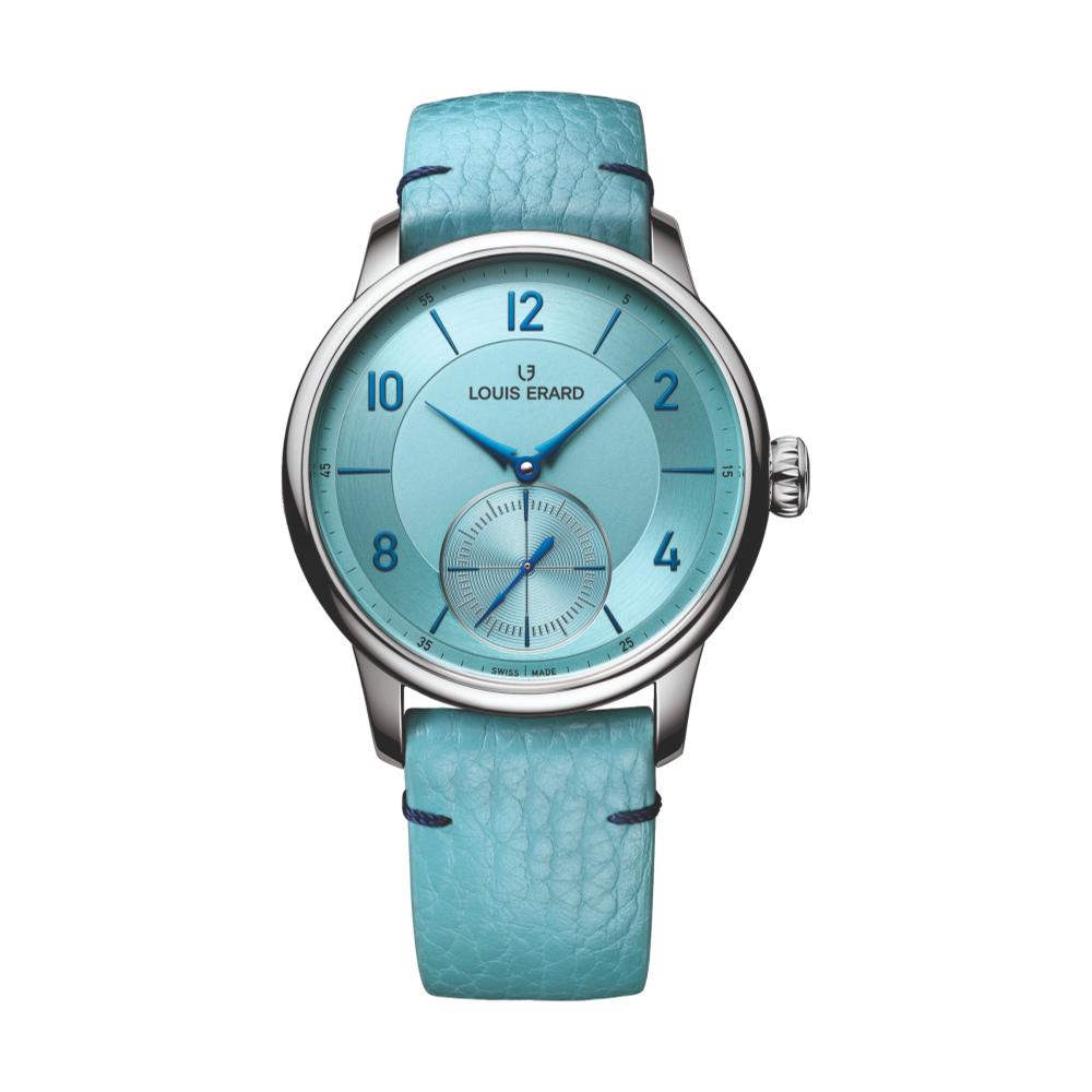 Excellence Petite Seconde Blue Glacier Watch - Luxury Swiss Automatic Timepiece for Men & Women - Perfect for Business, Formal Events & Special Occasions