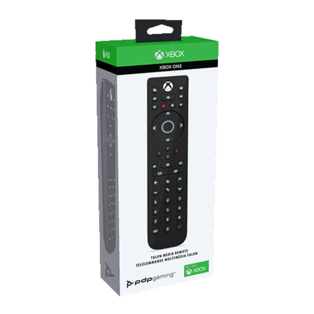 Official Licensed PDP Talon Media Remote for Xbox One & Series X - Wireless Controller for Movies, Music & Gaming - Perfect for Home Entertainment & Streaming