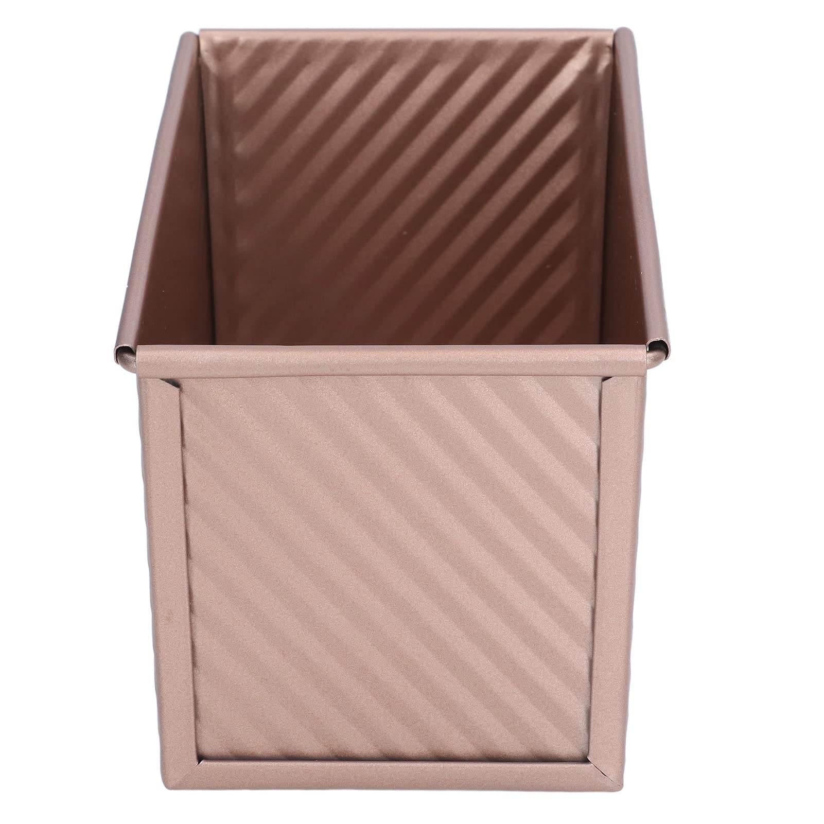 Non-Stick Wavy Grain Bread Baking Pan - Gold Toast Bakeware Mold for Homemade Bread, Perfect for Sourdough, Baguettes & Artisan Loaves - Ideal for Home Bakers & Professional Kitchens