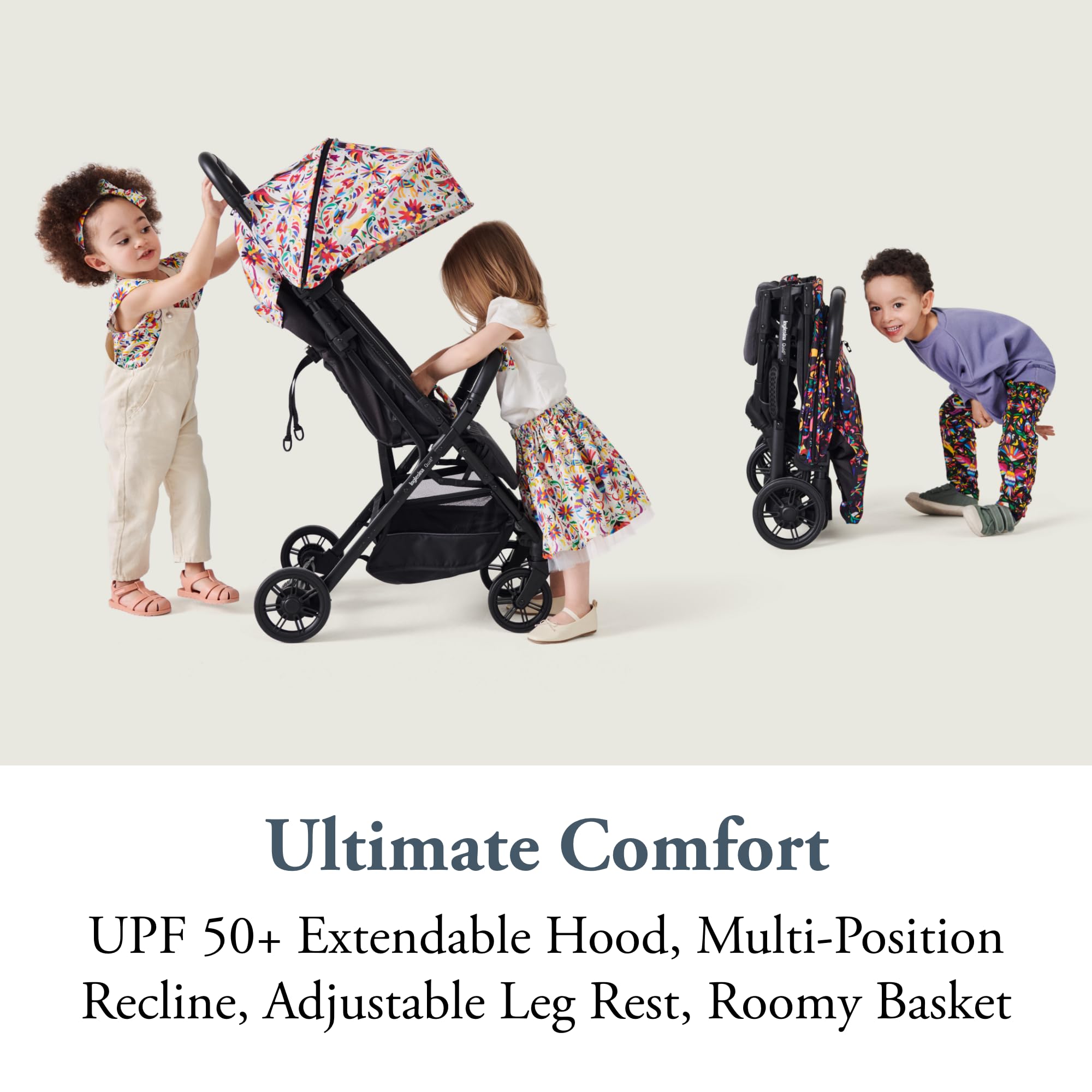 Inglesina Quid Stroller - Lightweight Compact Travel Stroller for Babies & Toddlers (3 Months to 50 lbs) | Airplane Approved, Easy Fold, BPA Free | Perfect for Travel, Shopping & Daily Walks