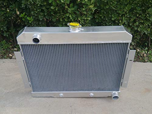 3 Row Aluminum Radiator with Fan for Jeep CJ, GM, Chevy (1972-1986) - High-Performance Cooling Upgrade for Off-Road & Classic Car Restoration