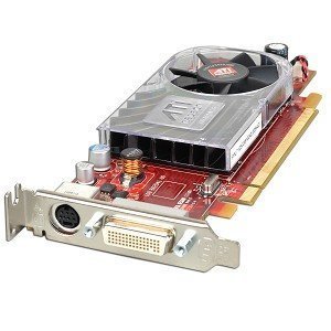 ATI Radeon HD 3450 DMS 59 Dual Monitor Graphics Card with DVI Splitter Cable - Perfect for Multi-Screen Workstations & Gaming Setups