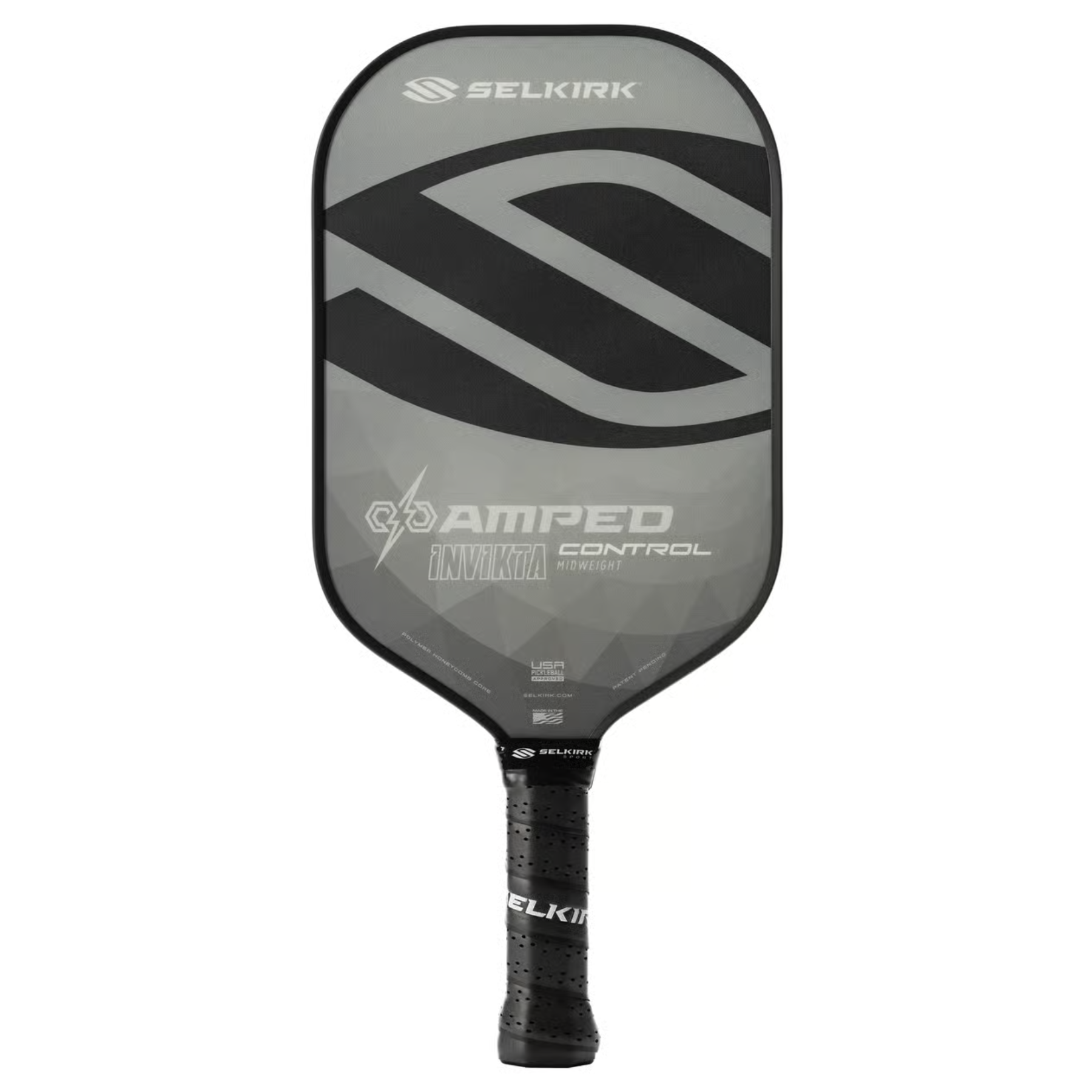Selkirk AMPED Control Invikta Midweight Pickleball Paddle - Premium Graphite Face & Polymer Core for Enhanced Spin & Power - Perfect for Intermediate & Advanced Players in Tournaments & Recreational Play