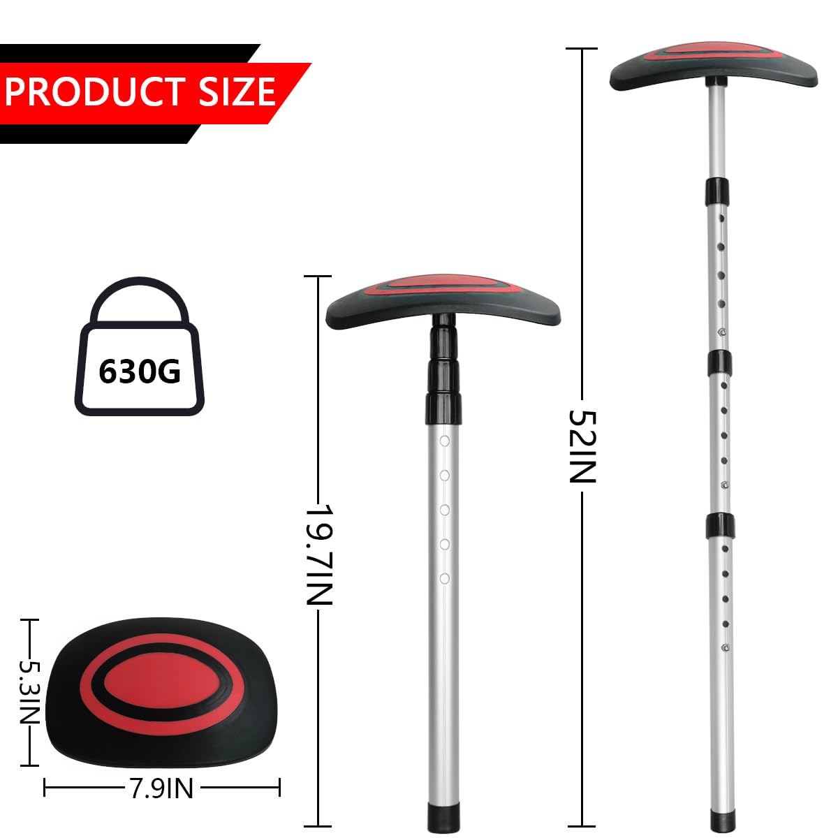 Golf Travel Bag Support System - Club Protection Kit for Travel & Storage
