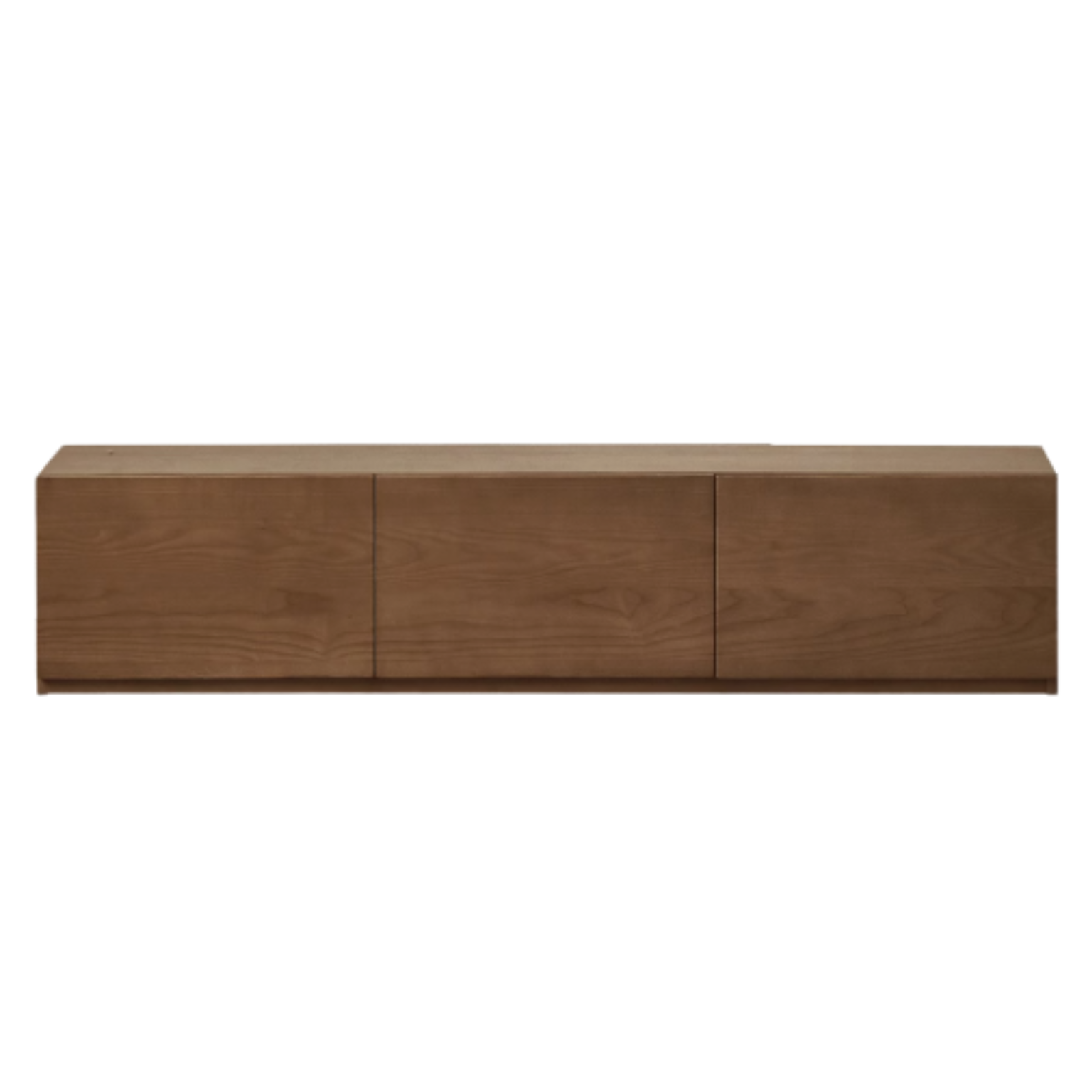 78.7x14.9x13.7 inch/ 200x38x35cm/ Walnut color/ Ash TV cabinet