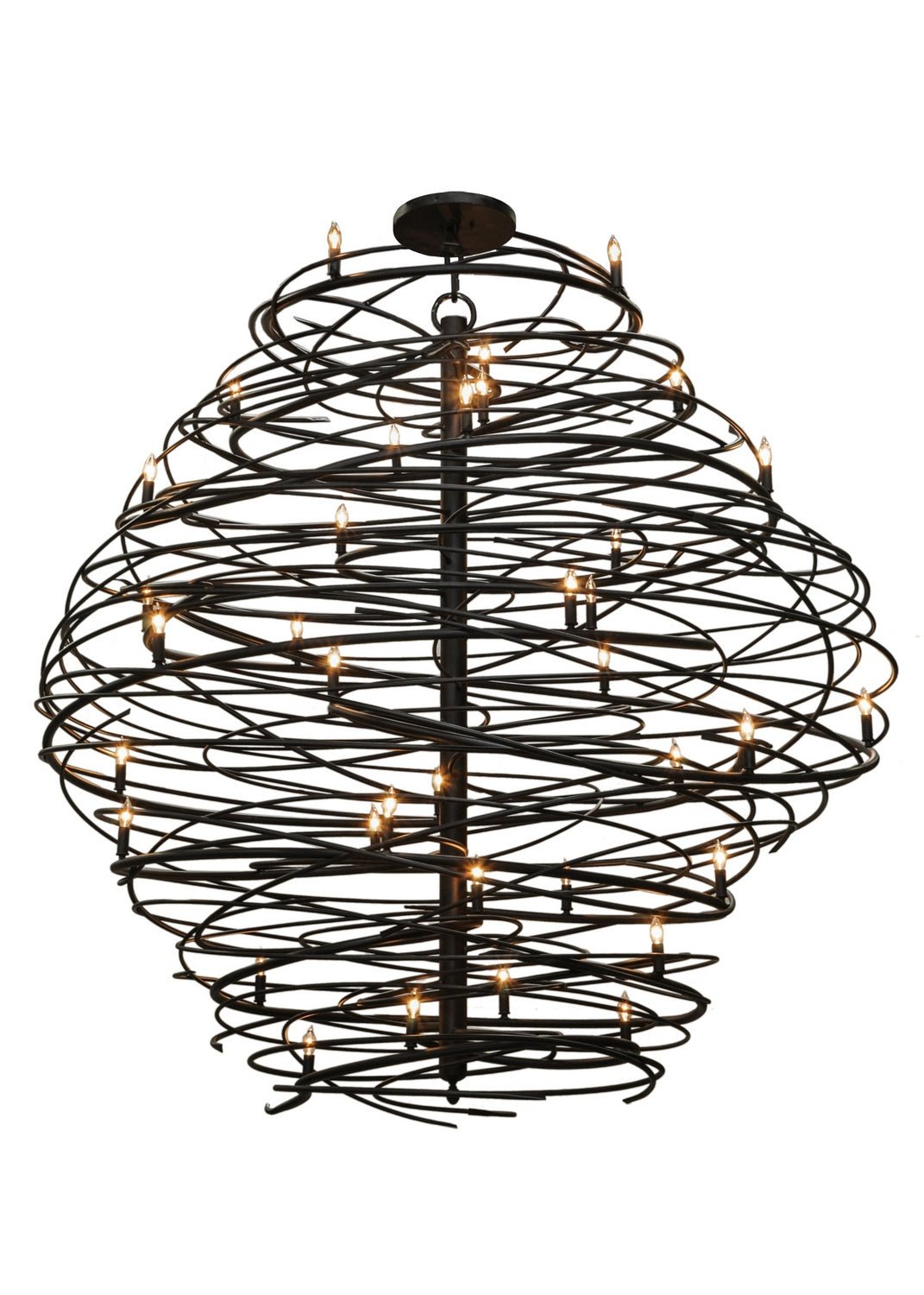 36-Light Crystal Chandelier for Dining Room - Elegant Modern Ceiling Light Fixture with LED Bulbs, Perfect for Home Decor, Wedding Venues & Restaurants